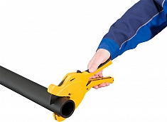 Эксплуатация ножниц для пластиковых и металлопластиковых труб Rems Ros P 63 S