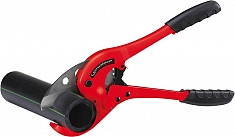 Использование ножниц для резки пластиковых труб Rothenberger Rocut TC 75 Professional