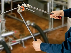 Использование трубогиба ручного рычажного Ridgid 603