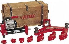 Комплектация трубогиба электрогидравлического с открытой рамой Virax 3/8"-2"