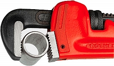 Применение прямого трубного ключа Rothenberger Heavy Duty 24"