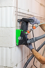 Применение штробореза Eibenstock EMF 150.1 P