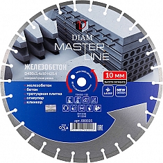 Сегментный алмазный круг Diam Master Line 1A1RSS Железобетон 450 мм