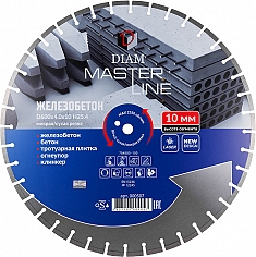 Сегментный алмазный круг Diam Master Line 1A1RSS Железобетон 600 мм