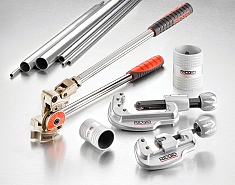 Трубогиб ручной рычажный Ridgid 608 с сопутствующими инструментами