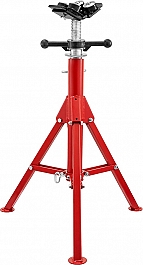 V-образная четырехроликовая складная регулируемая опора для труб Remmers Atlant 1/8-12